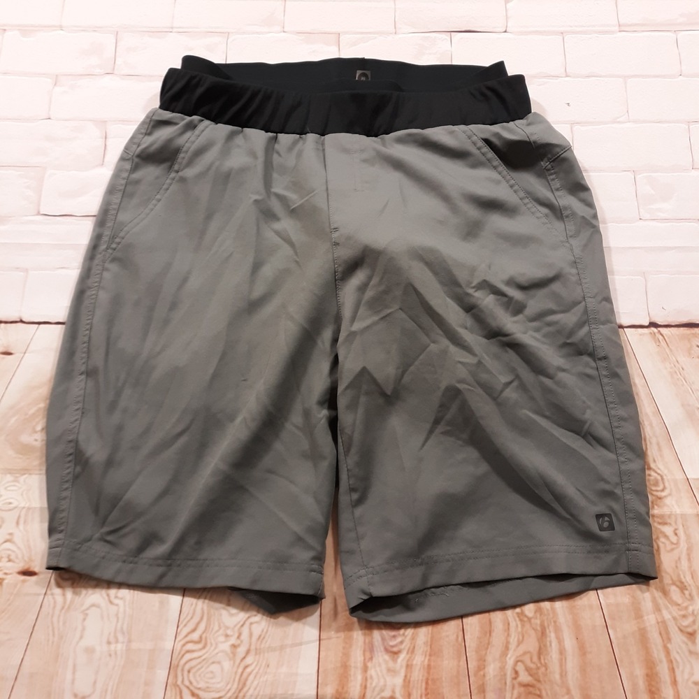 Bontrager Cycling Shorts Mens Medium Padded Seat Removable Liner Adjustable Gray